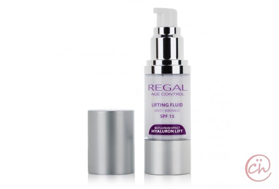 Лифтинг флуид за лице против бръчки SPF 15 Regal Age Control Hyaluron Lift - Rosa Impex
